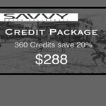 300 Credit Package